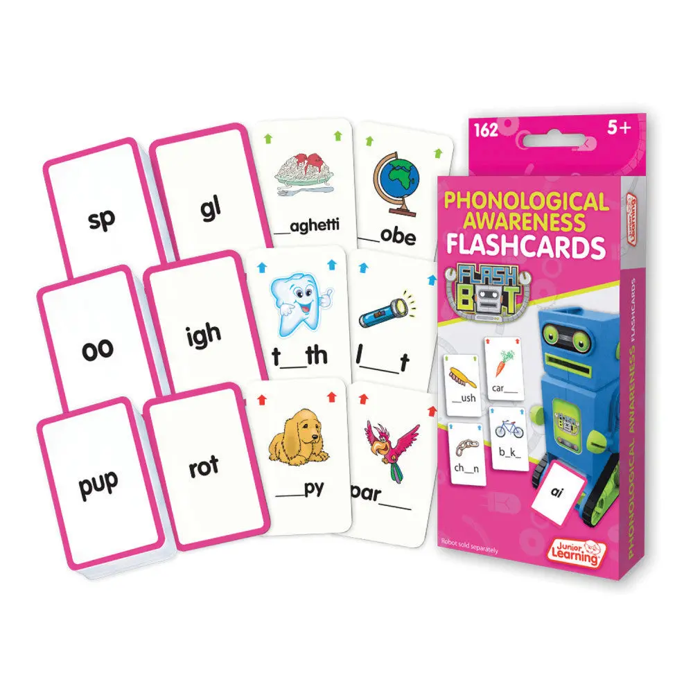 Junior Learning Phonics Flashcards Set - Educational Learning For Ages 5-6 1