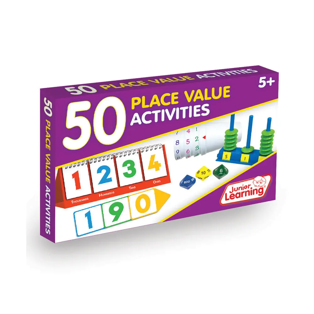 Junior Learning Place Value Activity Set - Educational Math Game For Ages 5-8 1