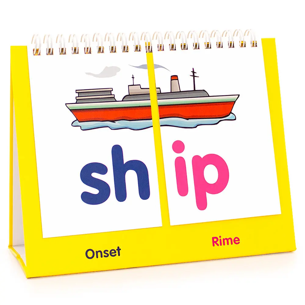 Junior Learning Language Arts Word Builder Flip Chart - Educational Tool 1