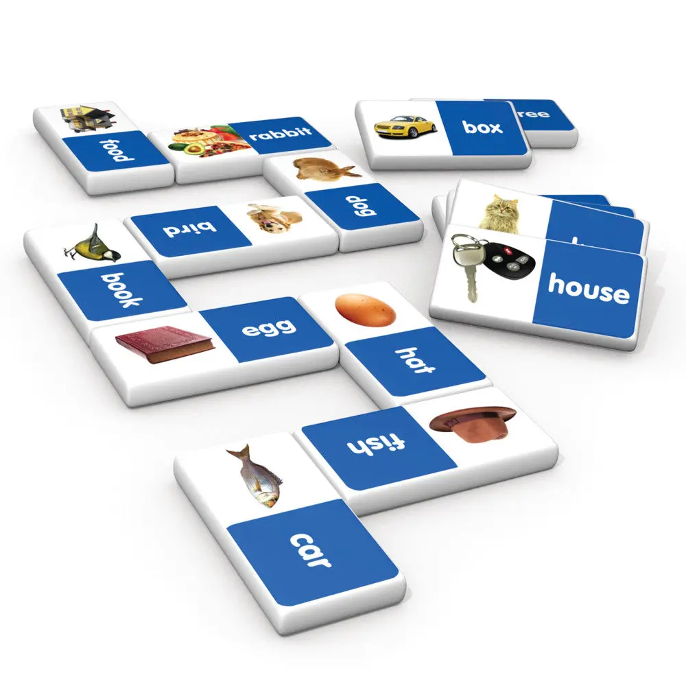 Junior Learning First Words Dominoes - Educational Set For Ages 4-5 1