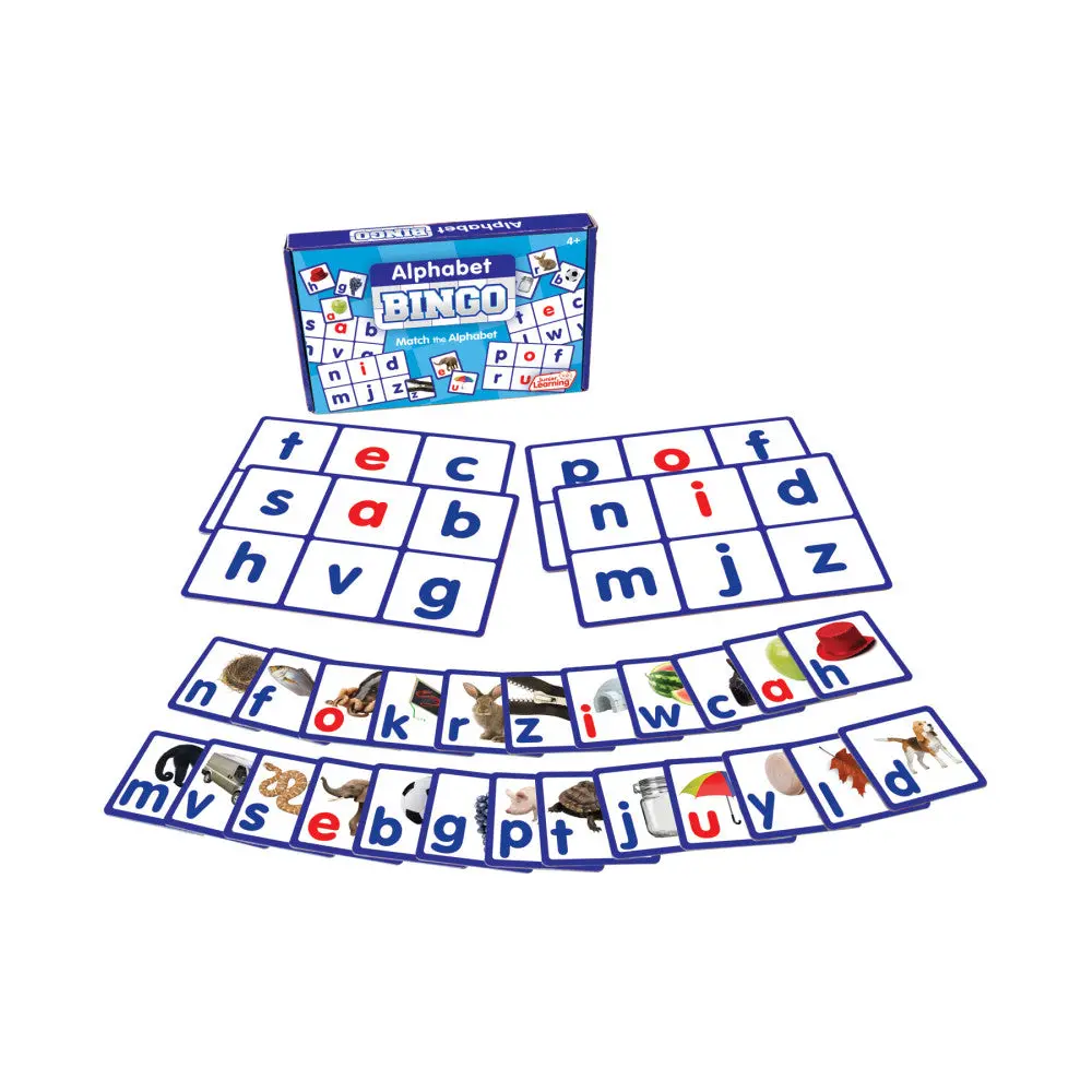 Alphabet Bingo Junior Learning - Educational Matching Game 1