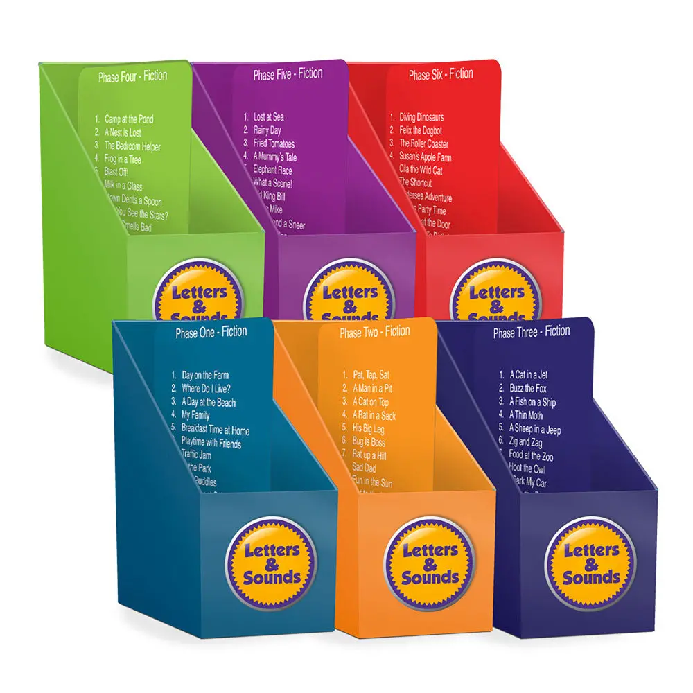 Decodable Readers 10-Piece Holder Set For Junior Learning 1