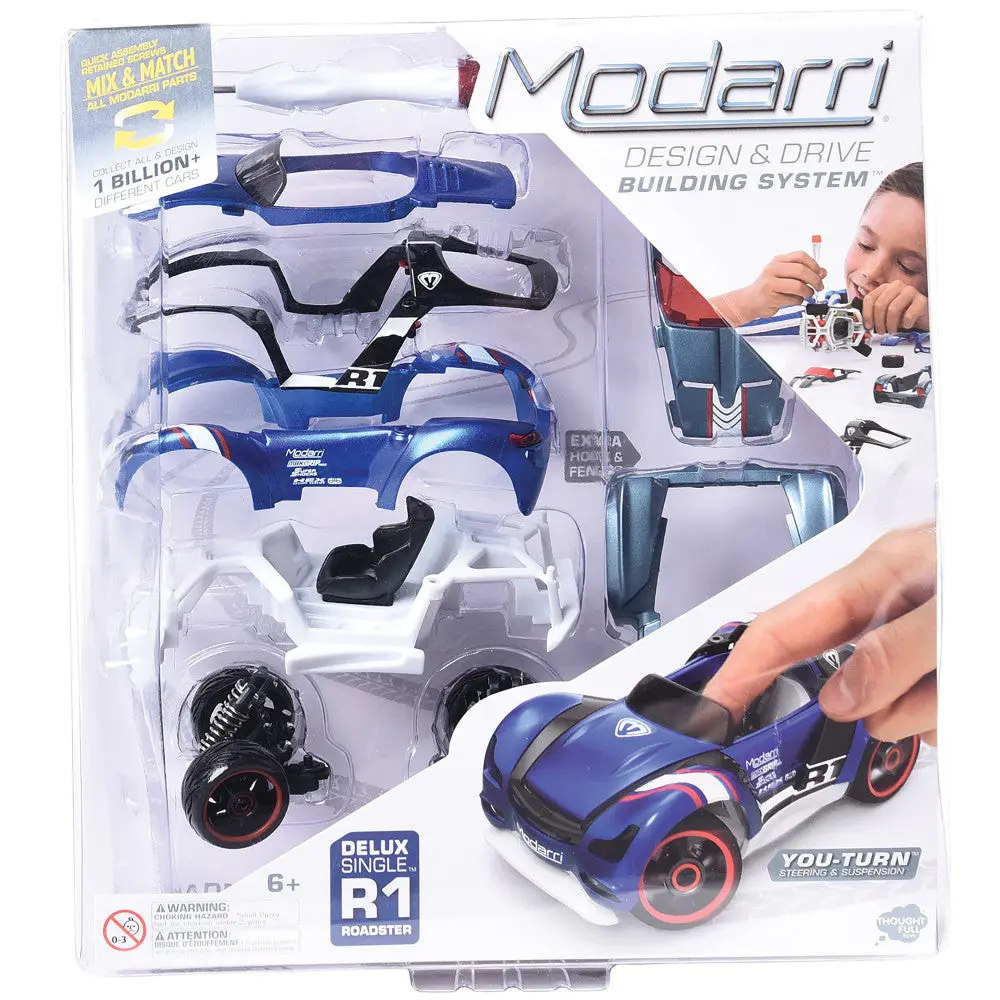 Modarri R1 Roadster Deluxe Diy Toy Car Kit - Interactive Building Fun For Kids 6+ 1