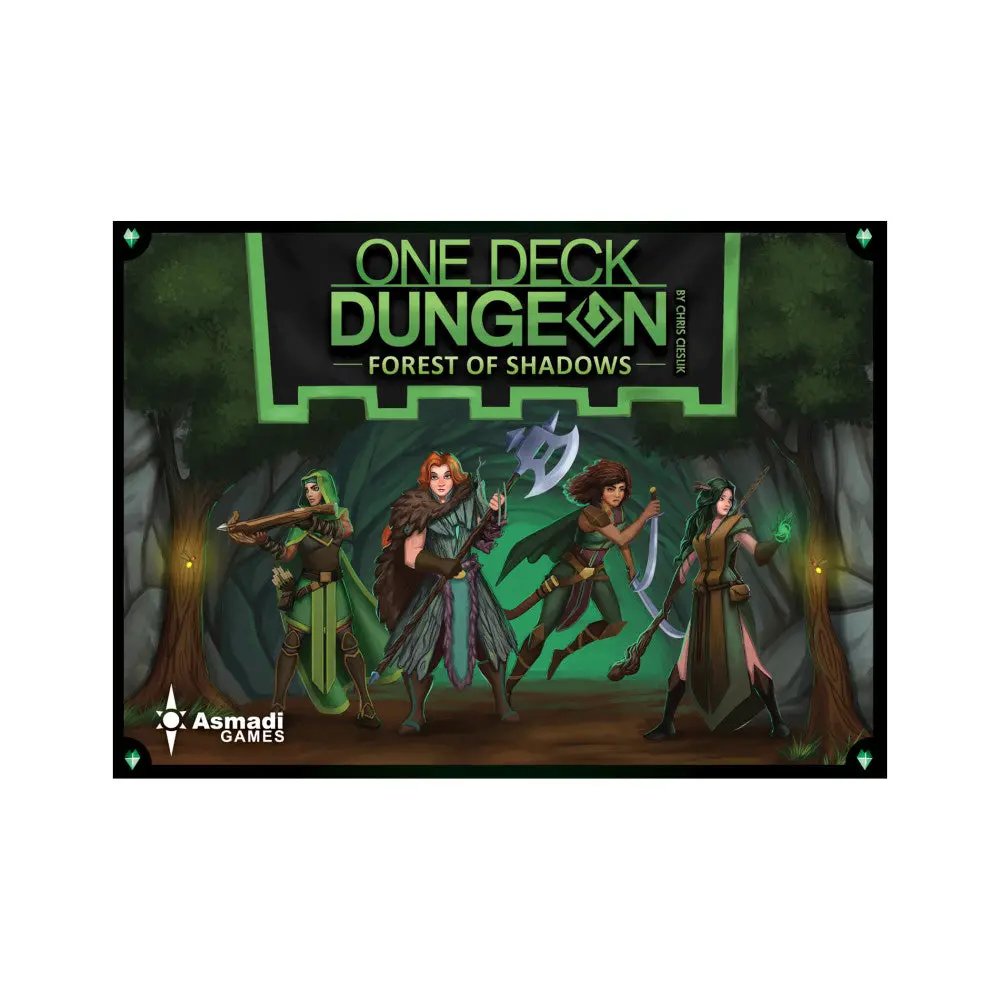 Asmadi Games One Deck Dungeon: Forest Of Shadows Cooperative Board Game 1