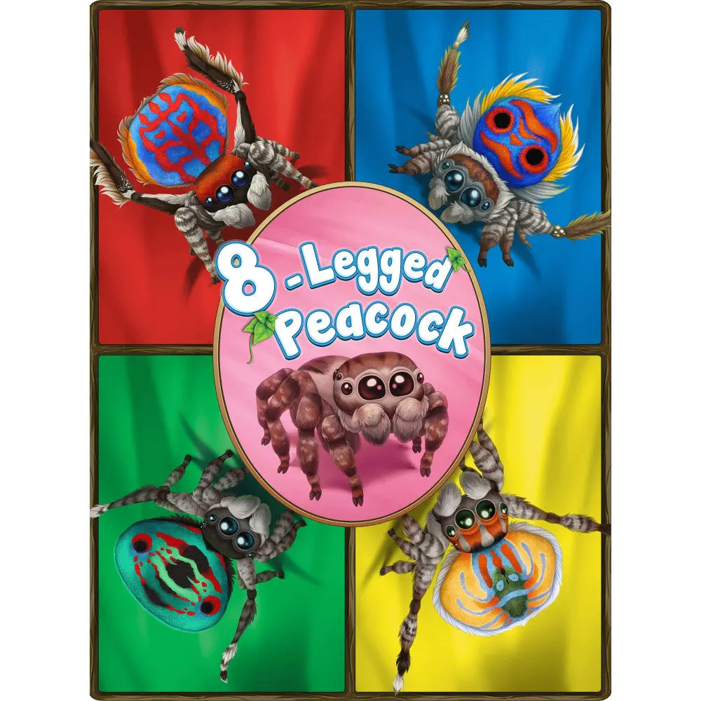 Brexwerx 8-Legged Peacock Drafting & Matching Card Game, Ages 10+ 1