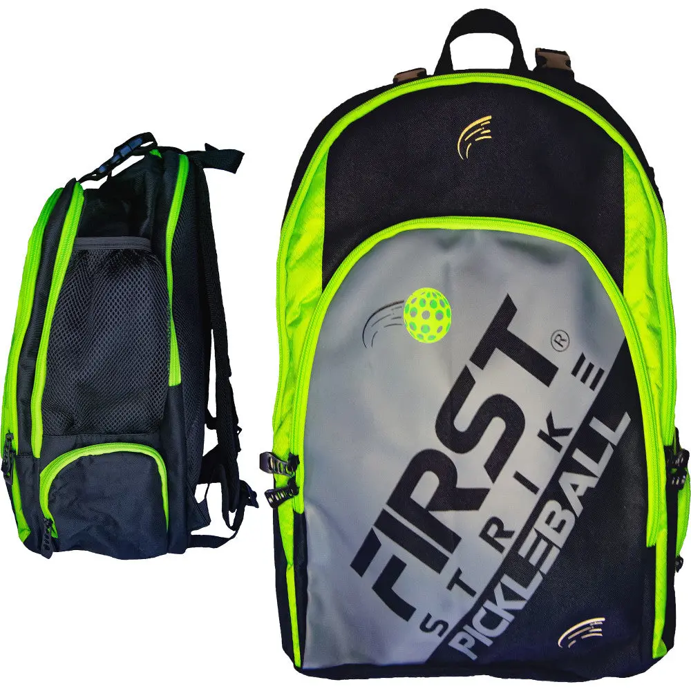 First Strike Pickleball: Ultimate Green Gear Carry-All Pickleball Bag 2