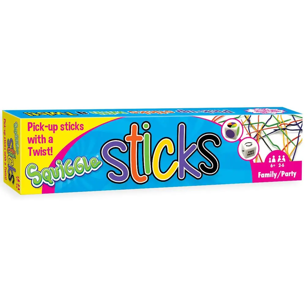 Squiggle Sticks Creative Pick-Up Game, Ages 6+, 2-6 Players 1