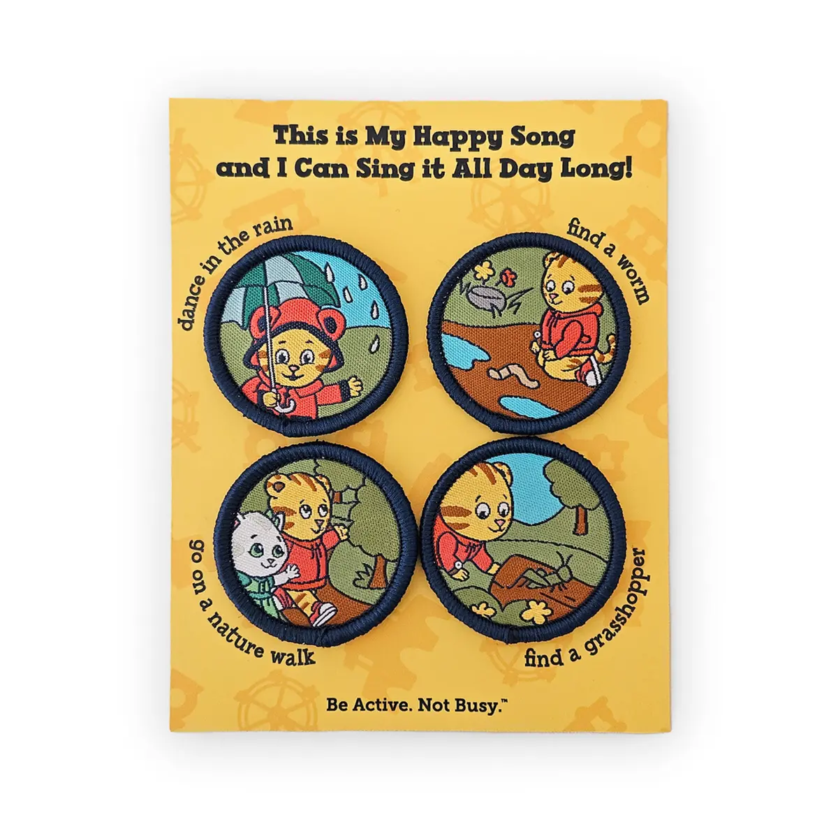 Daniel Tiger's Neighborhood X Carter Joey Camp Adventure Patches 1