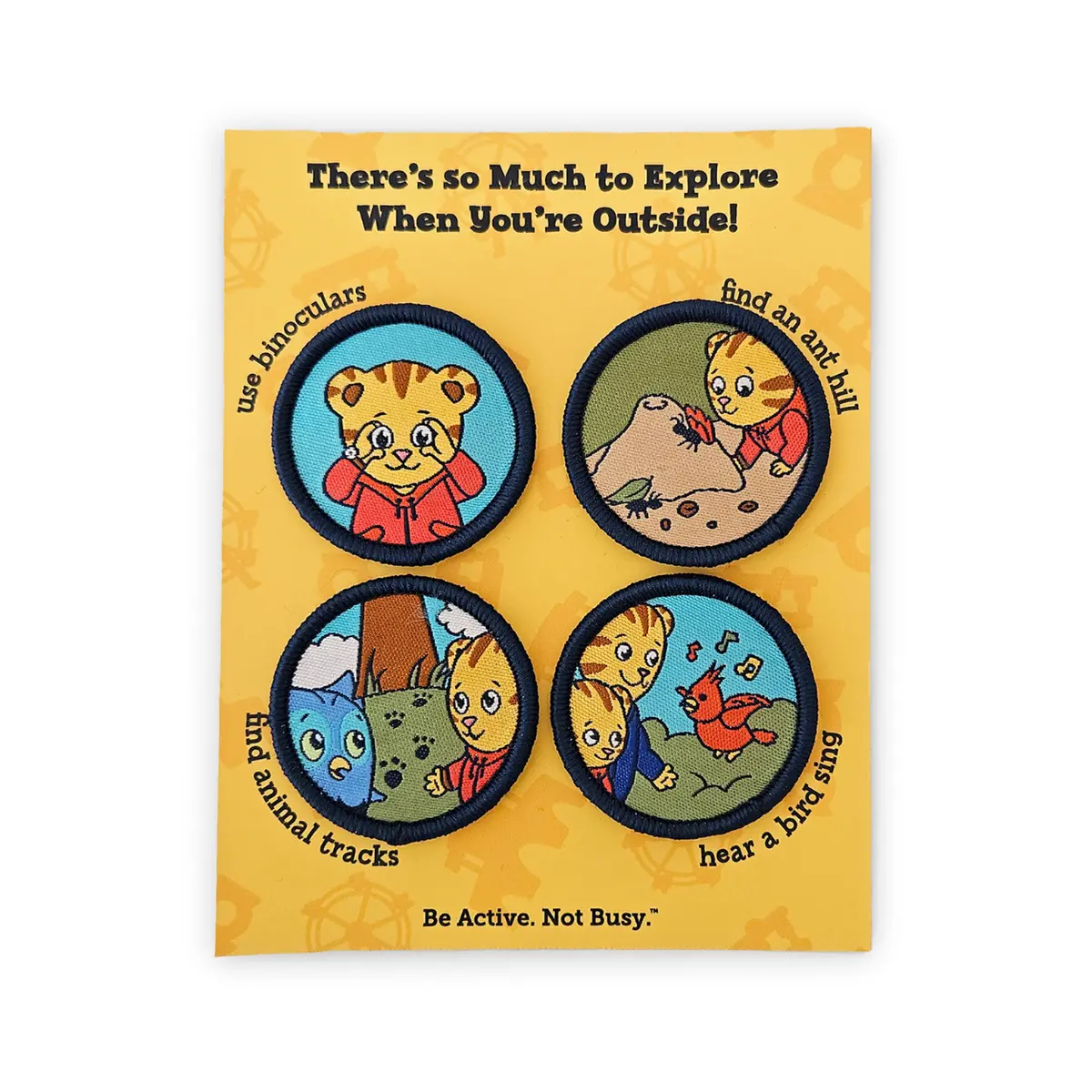 Daniel Tiger's Neighborhood X Carter Joey Nature Explorer Patches 1
