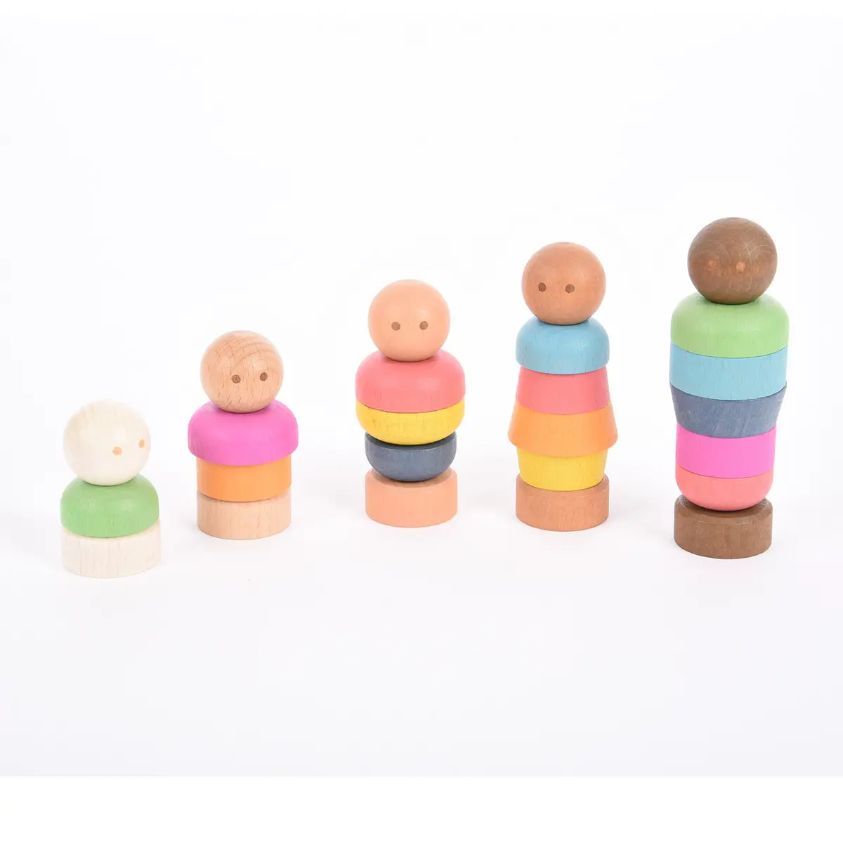 Tickit Rainbow Community People - Multicolor Diversity Figures 1