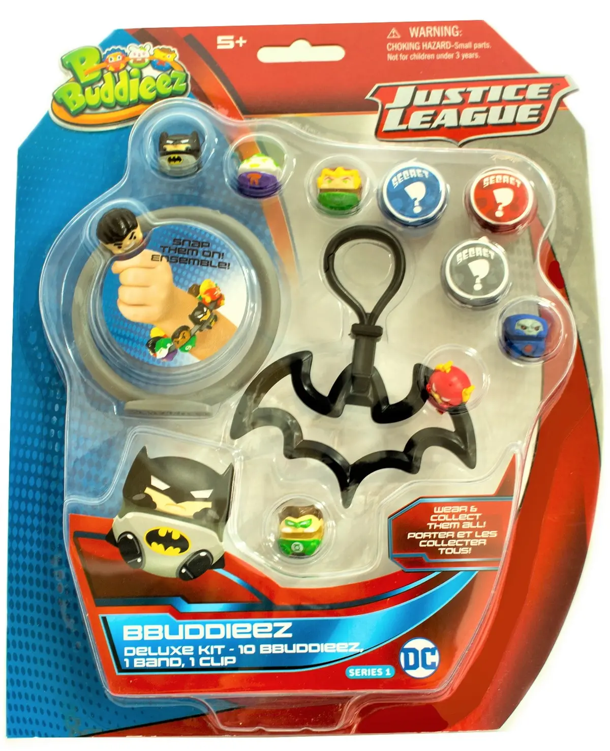 Bbuddieez Dc Justice League Deluxe 10-Piece Collectible Kit 1