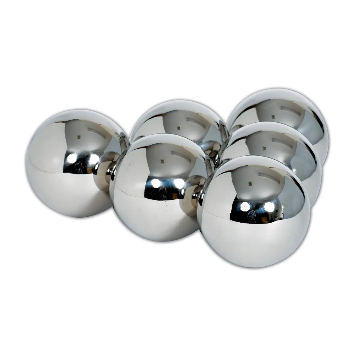 Tickit Mystery Sensory Balls - Set Of 6: Reflective Stainless Steel 1