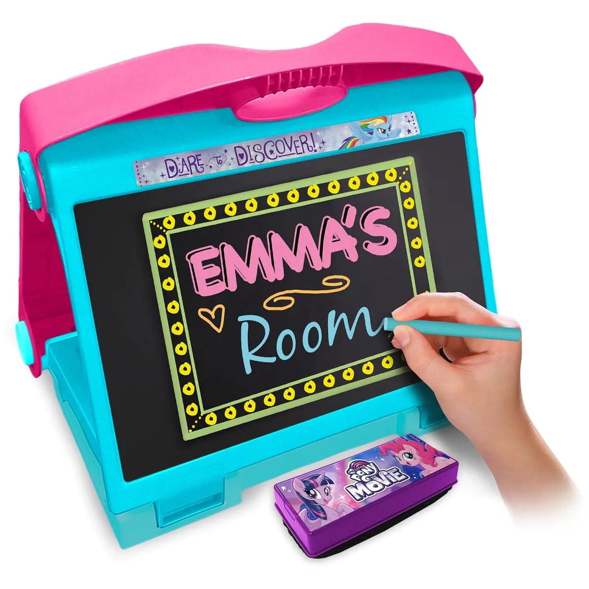 My Little Pony 3-In-1 Creativity Easel - Dual-Sided Chalkboard And Whiteboard 1