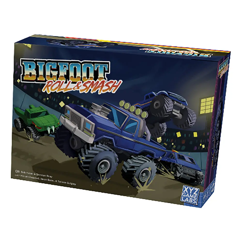Bigfoot Roll & Smash Monster Truck Rally Game 1