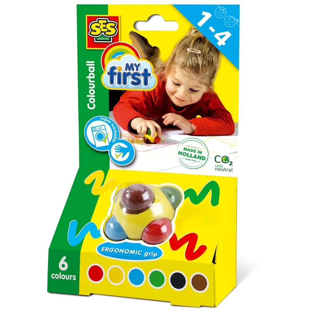 Ses Creative My First Colorball - Toddler Art Drawing Toy 1
