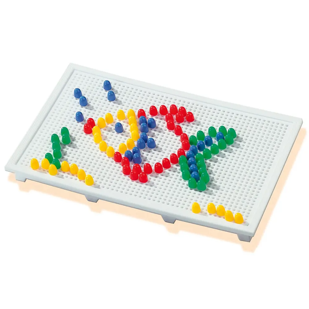 Ses Creative Reusable Mosaic Board - Colorful Diy Art & Craft Toy Set 1