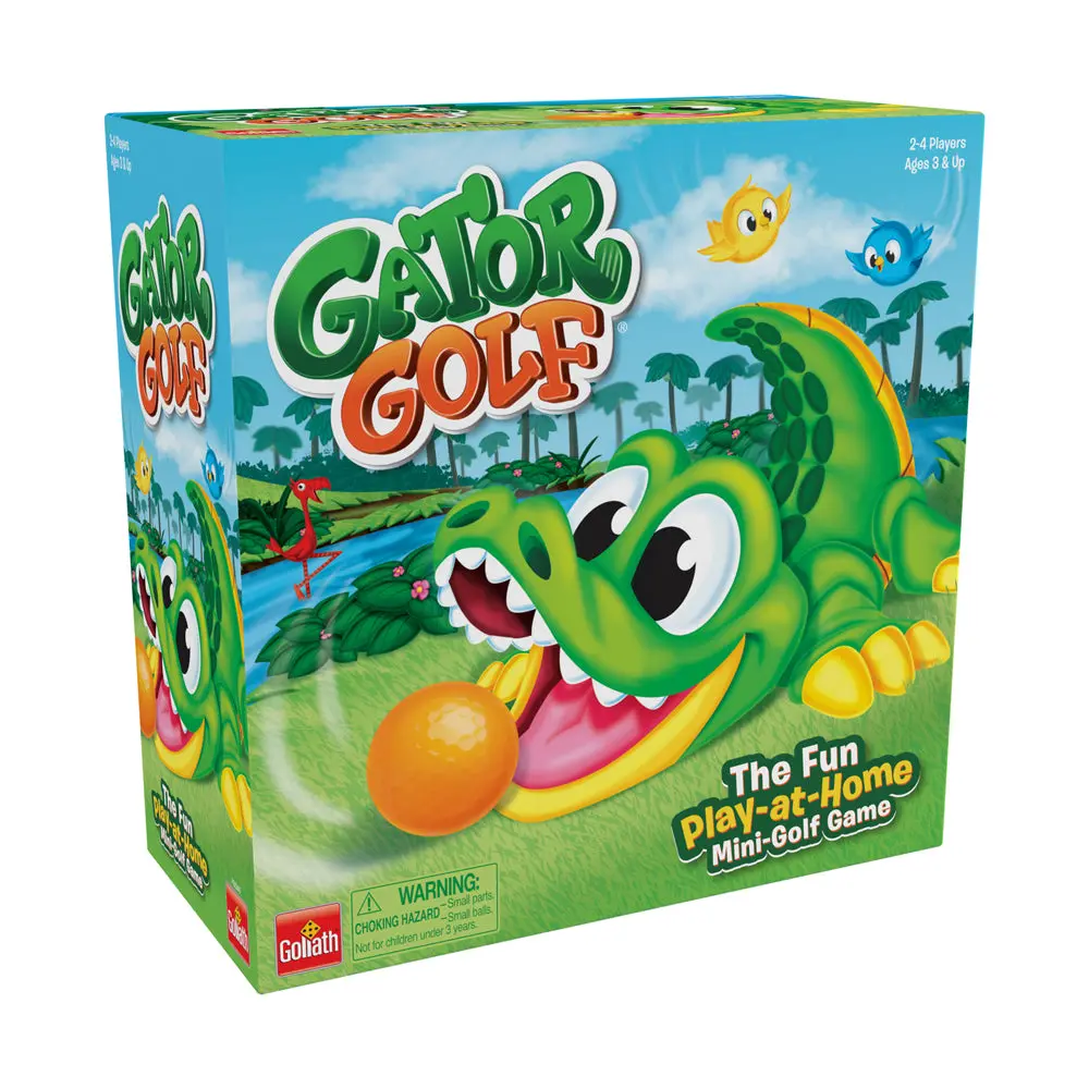 Goliath Gator Golf Set With Flamingo Club And Score-Keeping Gator 1