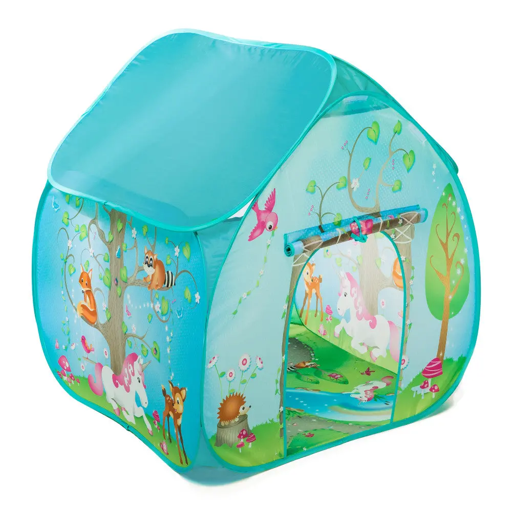 Fun2give Pop-It-Up Enchanted Forest Play Tent ‚Äì Colorful Imaginative Playhouse 1
