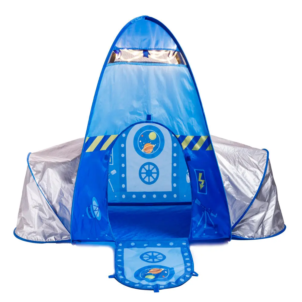 Fun2give Pop-It-Up Rocket Play Tent With Integrated Lights 1