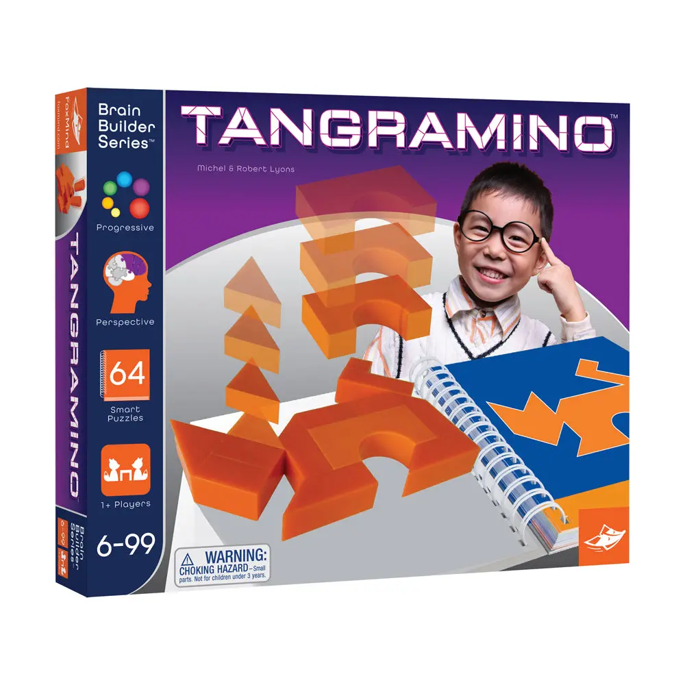 Foxmind Brain Builder Series Tangramino Puzzle Game 1
