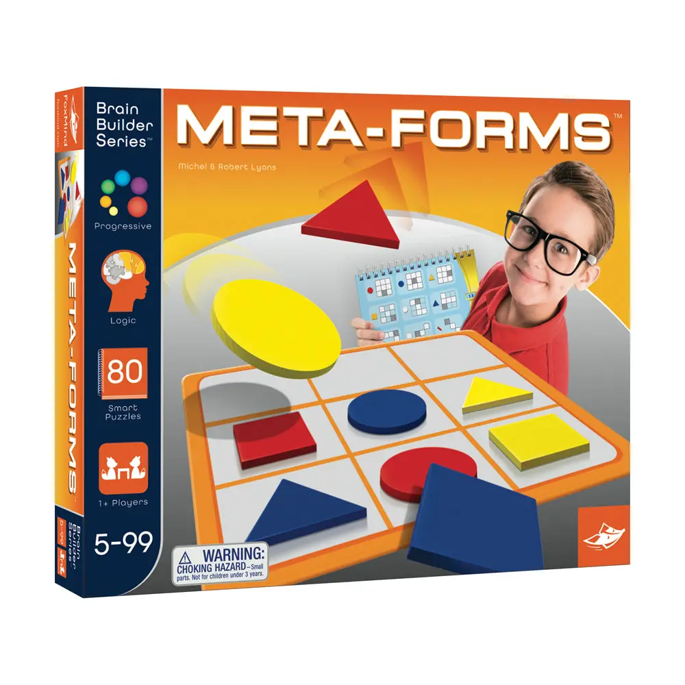Foxmind Meta-Forms Logic Builder Puzzle Game - 80 Puzzles 1