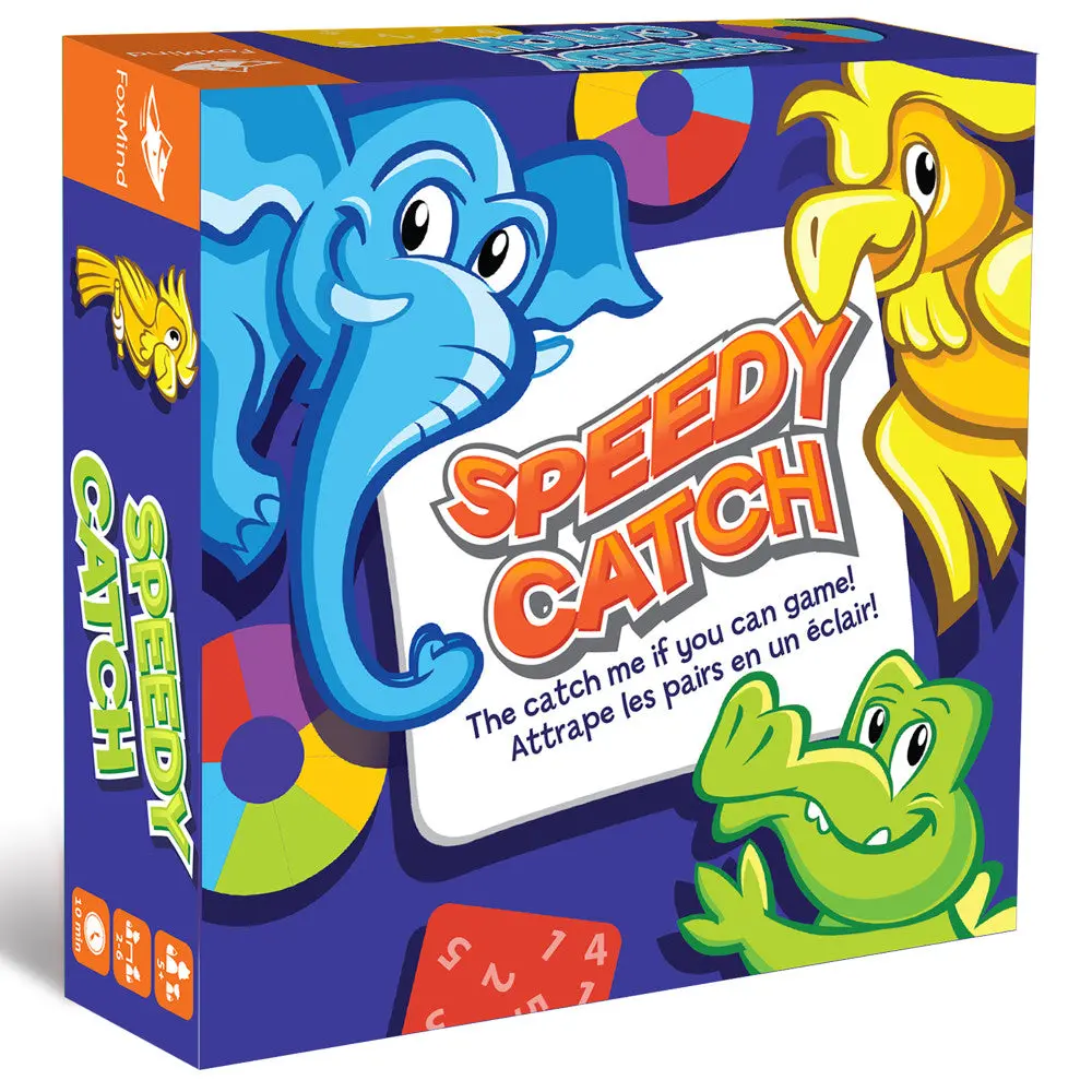 Foxmind Speedy Catch Family Card Game For Ages 5+ 1