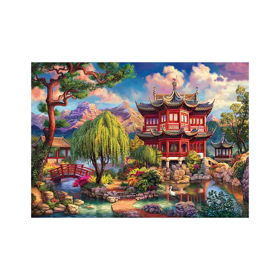 Goliath Secret Temple Jigsaw Puzzle - 1000 Pc 1