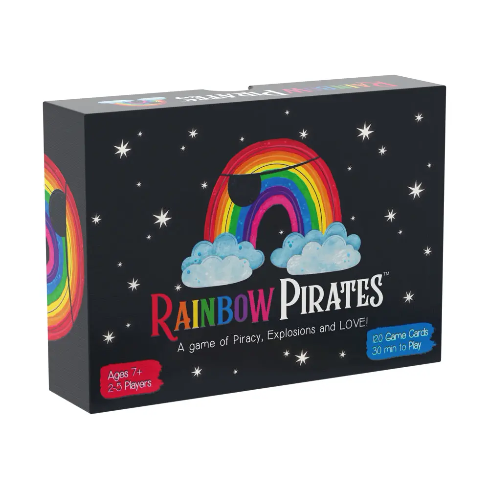 Rainbow Pirates Whimsical Card Game By Goliath 1