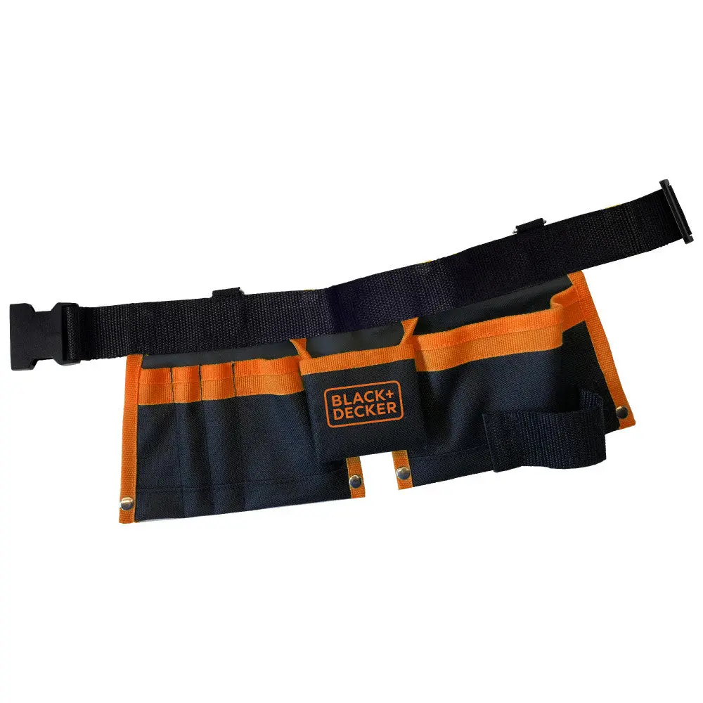 Black And Decker Kids Tool Belt - Pretend Play Set With Adjustable Strap 1