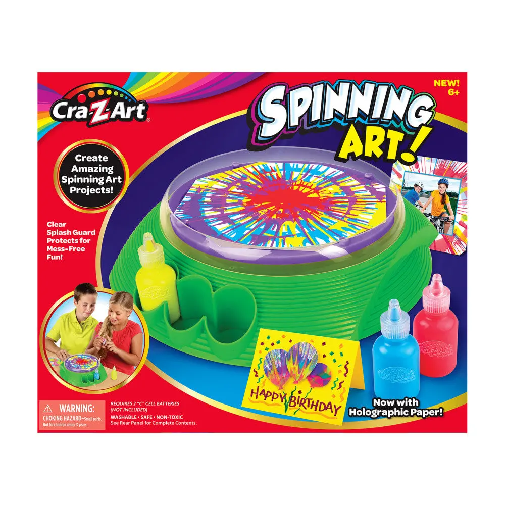 Cra-Z-Art Vibrant Spinning Art Machine Kit 1