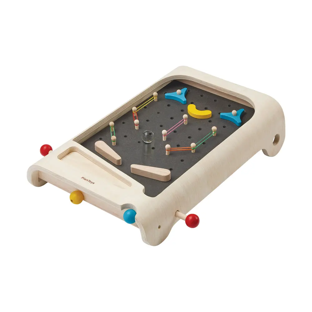 Plan Toys Classic Wooden Pinball Game Board 1