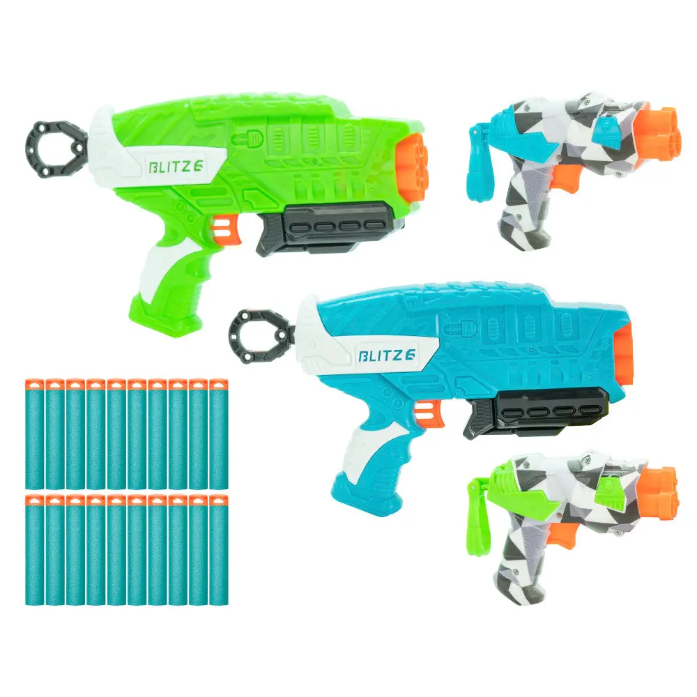 Air Warriors Blitz Fire Dart Blaster Combo Pack, Ages 6+ 1