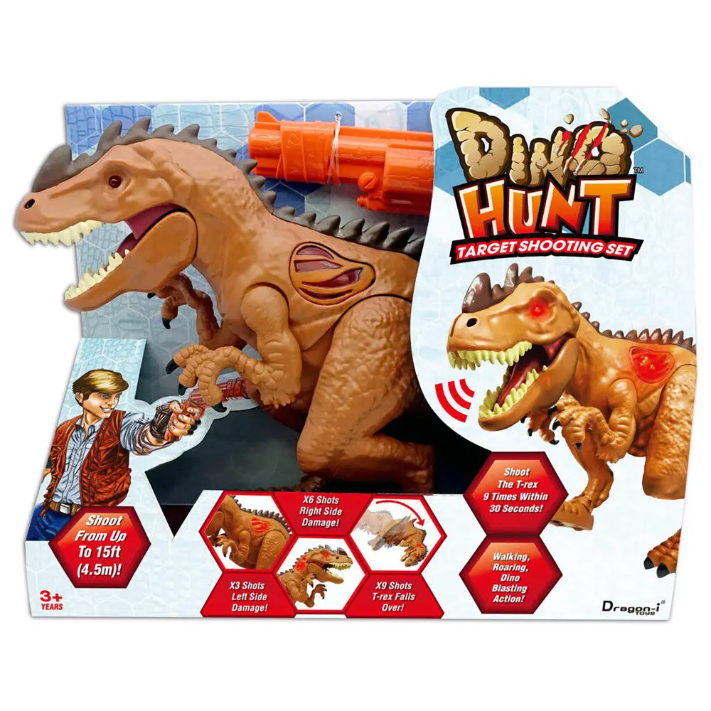 Dragon-I Dino Hunt Interactive Target Shooting Game For Kids Ages 3+ 1