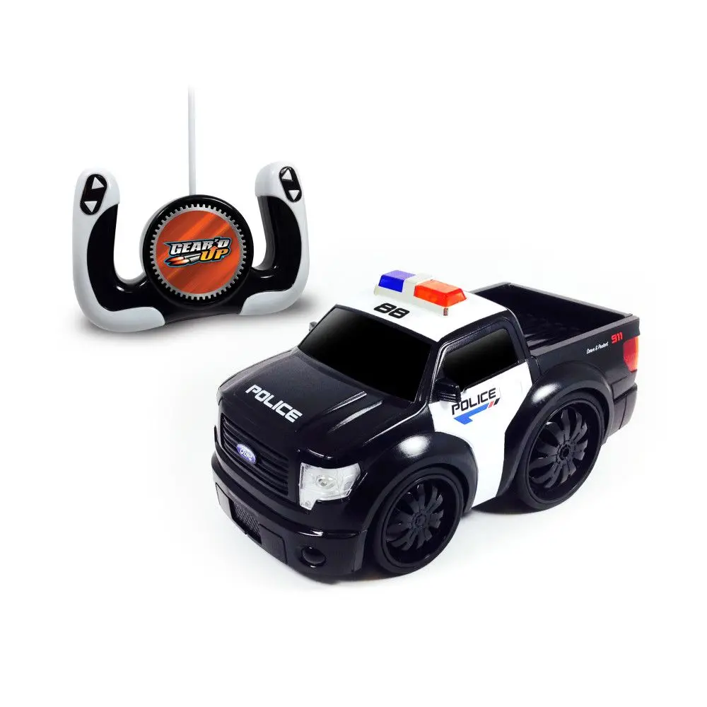 Jam'n Products Gear'd Up Ford F-150 Police Rc Truck - 1:10 Scale 1