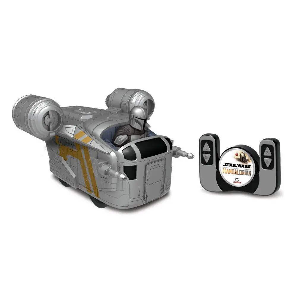 Star Wars The Mandalorian - 9" Remote Control Razor Crest - Silver 1