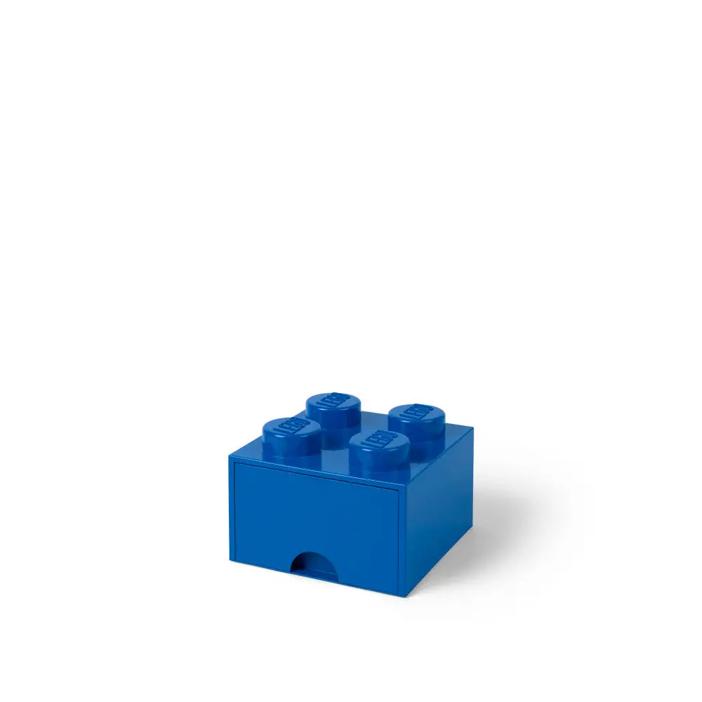 Lego Bright Blue Storage Brick Drawer 4 - Organizational Toy Box 1