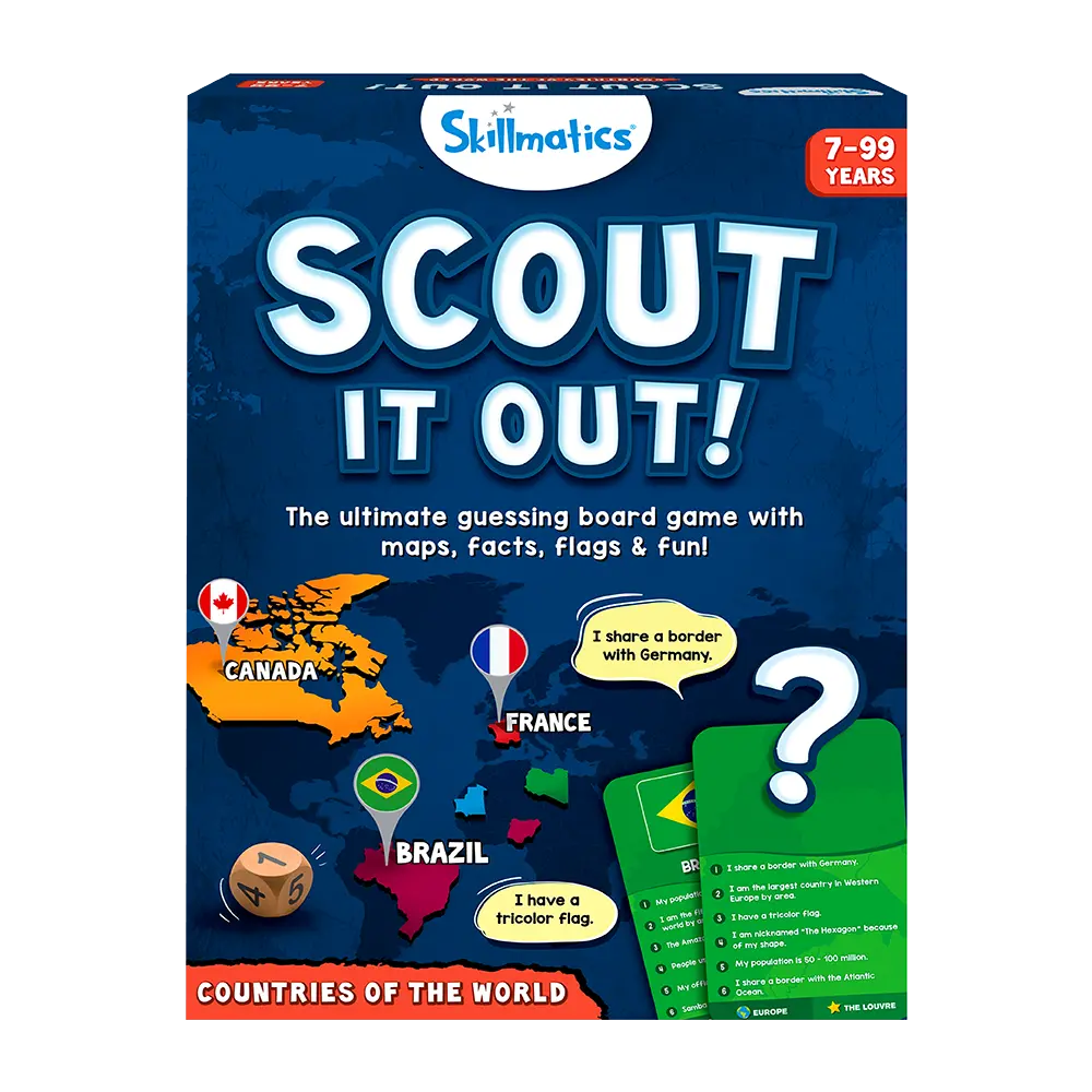 Scout It Out Countries Educational Board Game 1