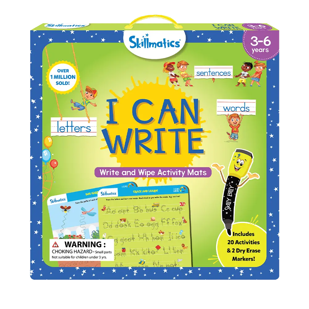 I Can Write - Reusable Educational Activity Mats Set 1