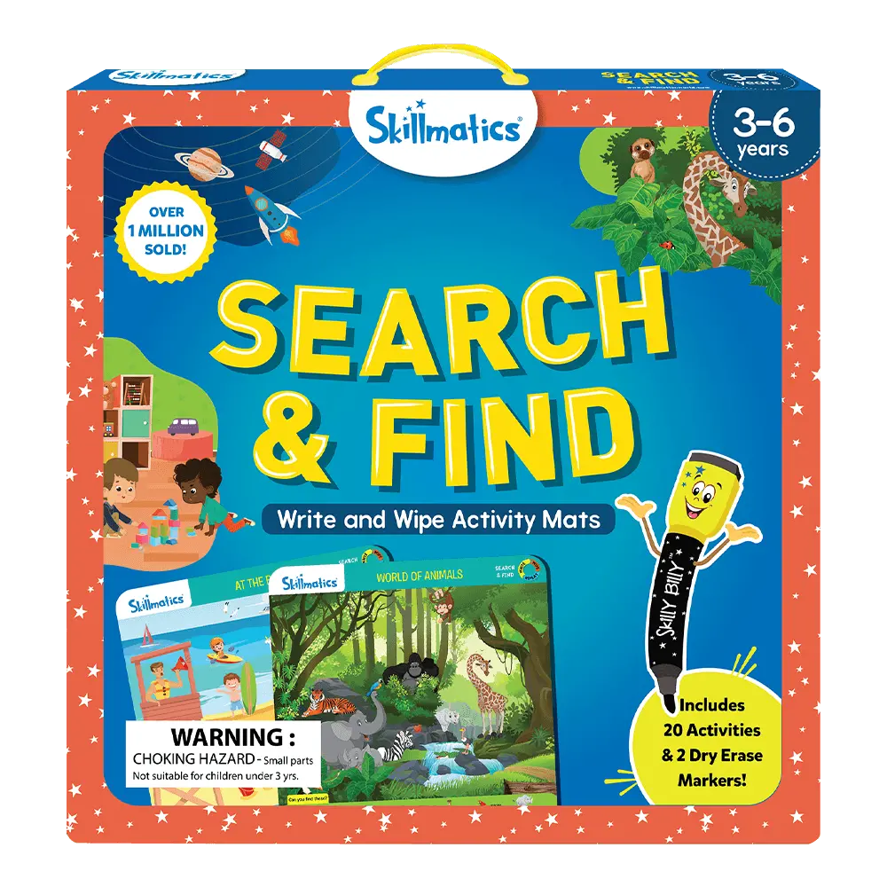 Search & Find Reusable Activity Mats - Educational Learning Toy 1