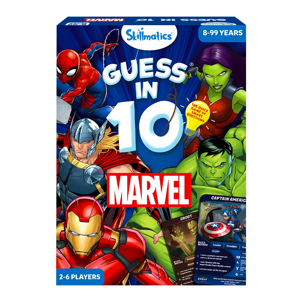 Marvel Guess In 10 Super Heroes Card Game 1