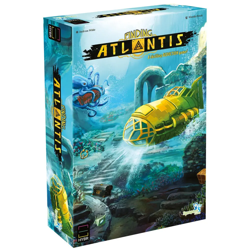 Synapses Games: Finding Atlantis - Ultimate Exploration & Deduction Game For Ages 14+ 1