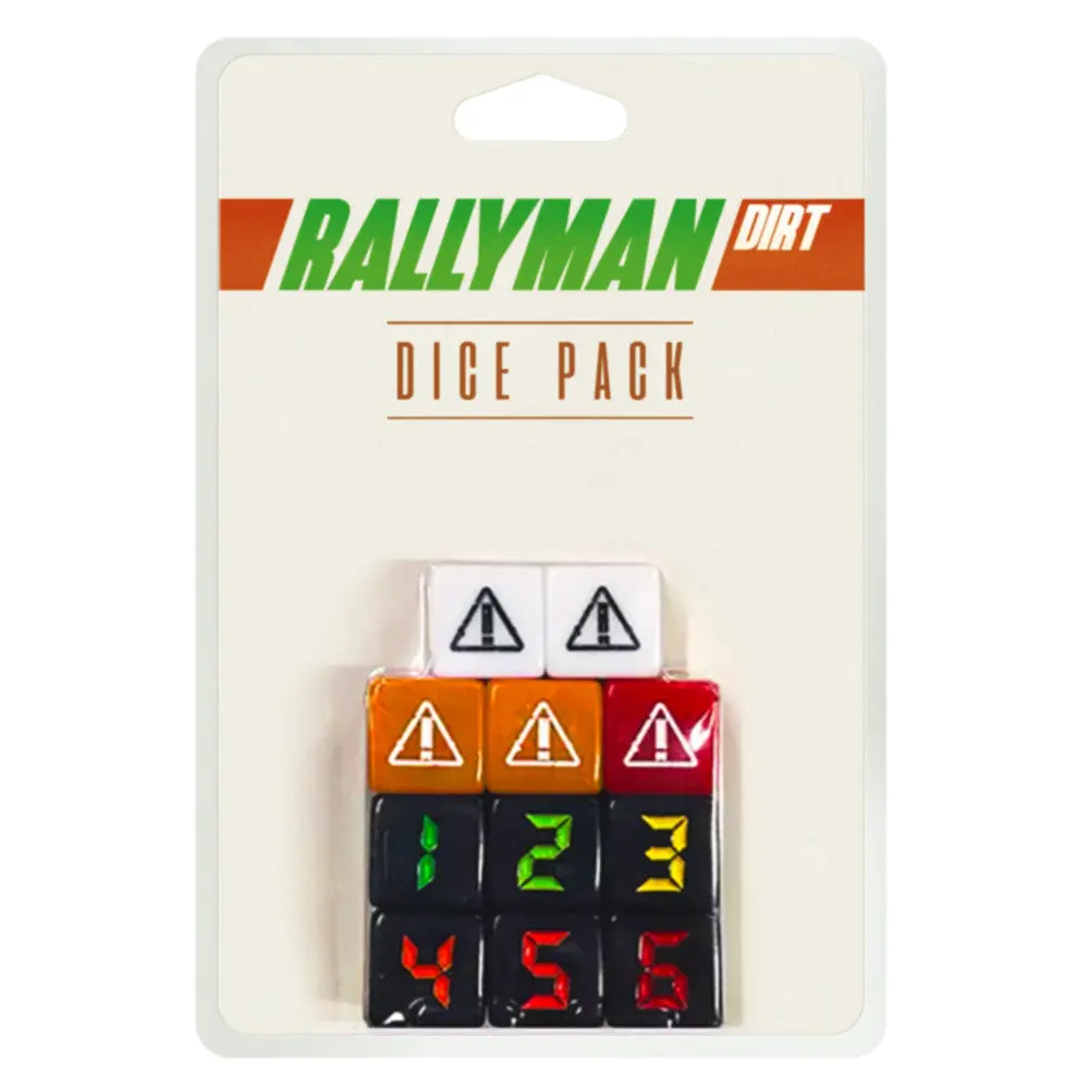 Synapses Games Rallyman Dirt - 11 Custom Dice Pack For High-Octane Racing 1