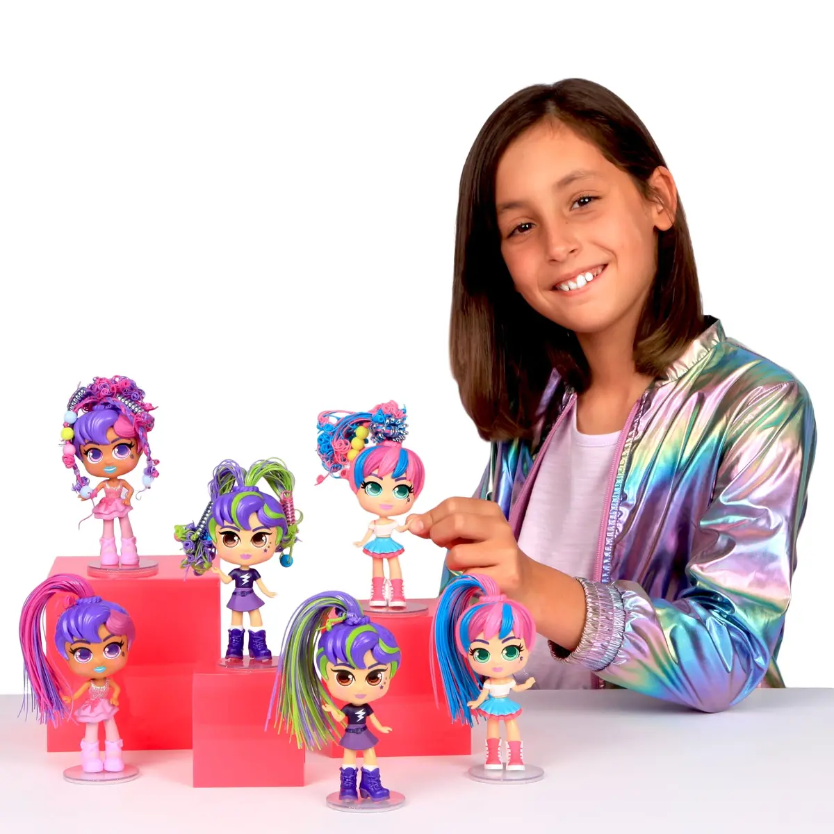 Basic Fun! Curligirls Bayli Birthday Magic Hair Doll 1