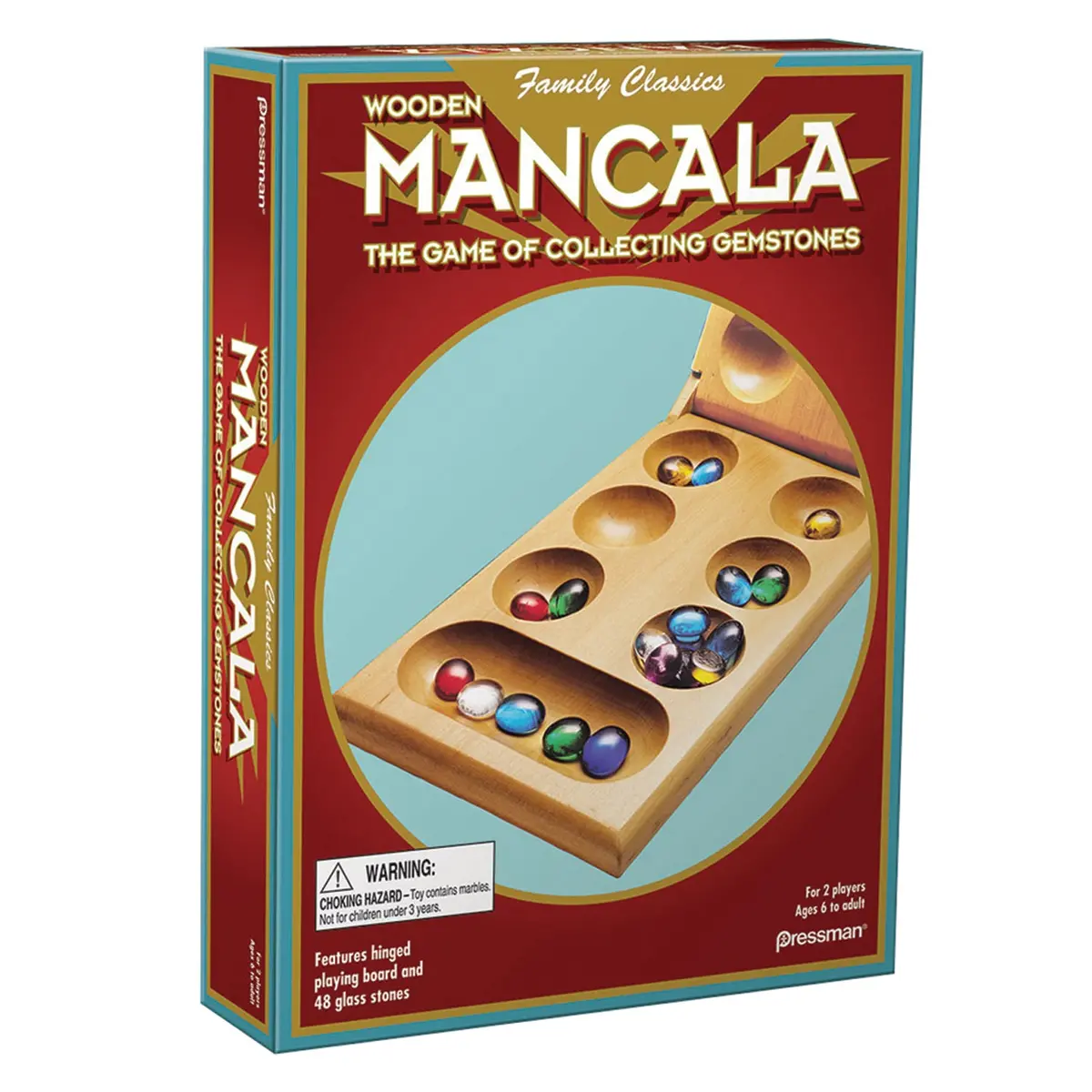 Pressman Mancala Strategy And Counting Board Game 1