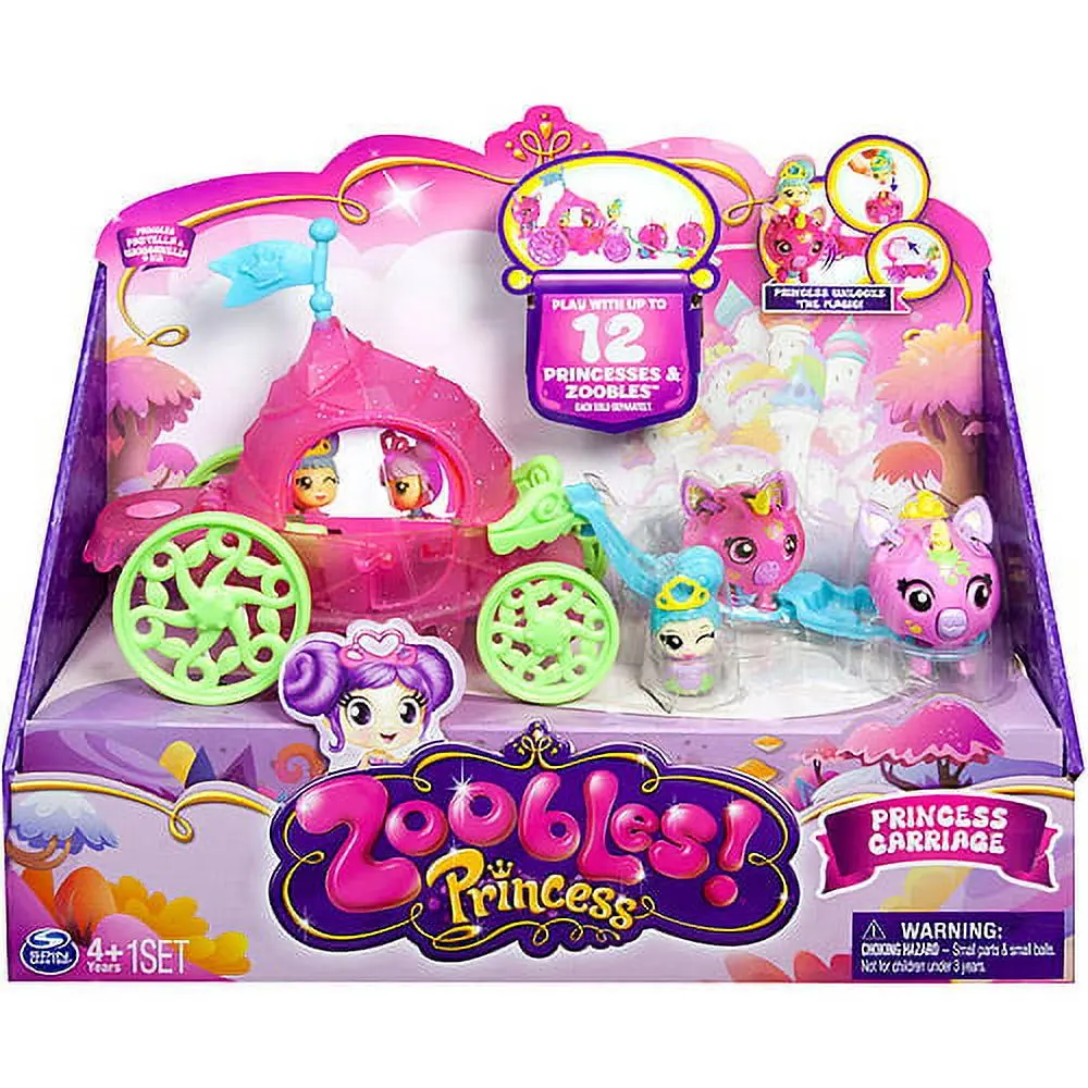 Spin Master Zoobles Princess Carriage Magic Playset 1