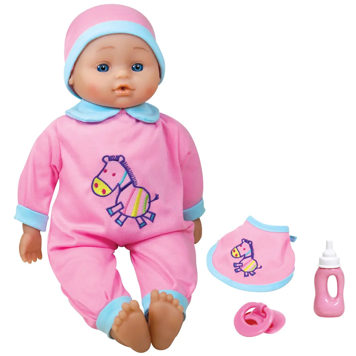 Lissi 14 Inch Interactive Baby Doll With Accessories - Pink 1