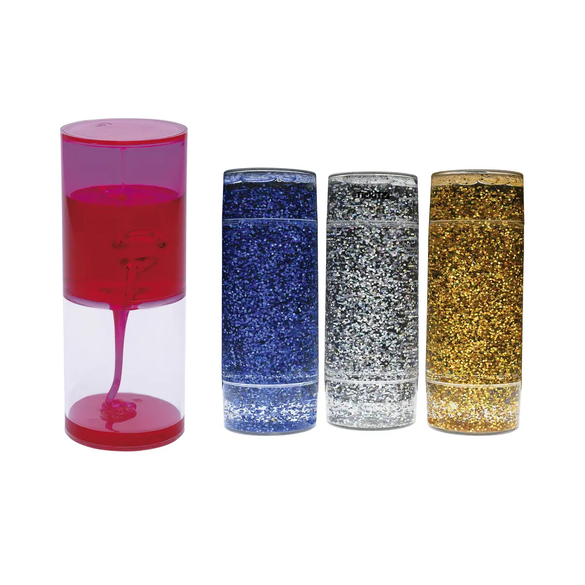 Tickit Sensory Calming Kit - Multi-Sensory Relaxation Tools - Pink, Gold, Silver, Blue 1