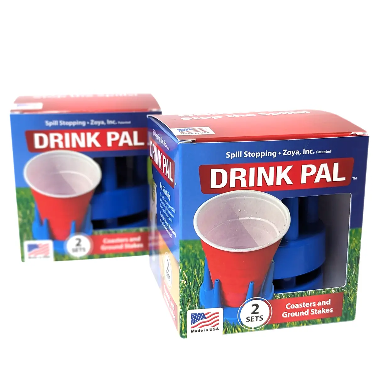 Zoya Drink Pal Coaster Set Of 4 - Vibrant Table Protectors 1