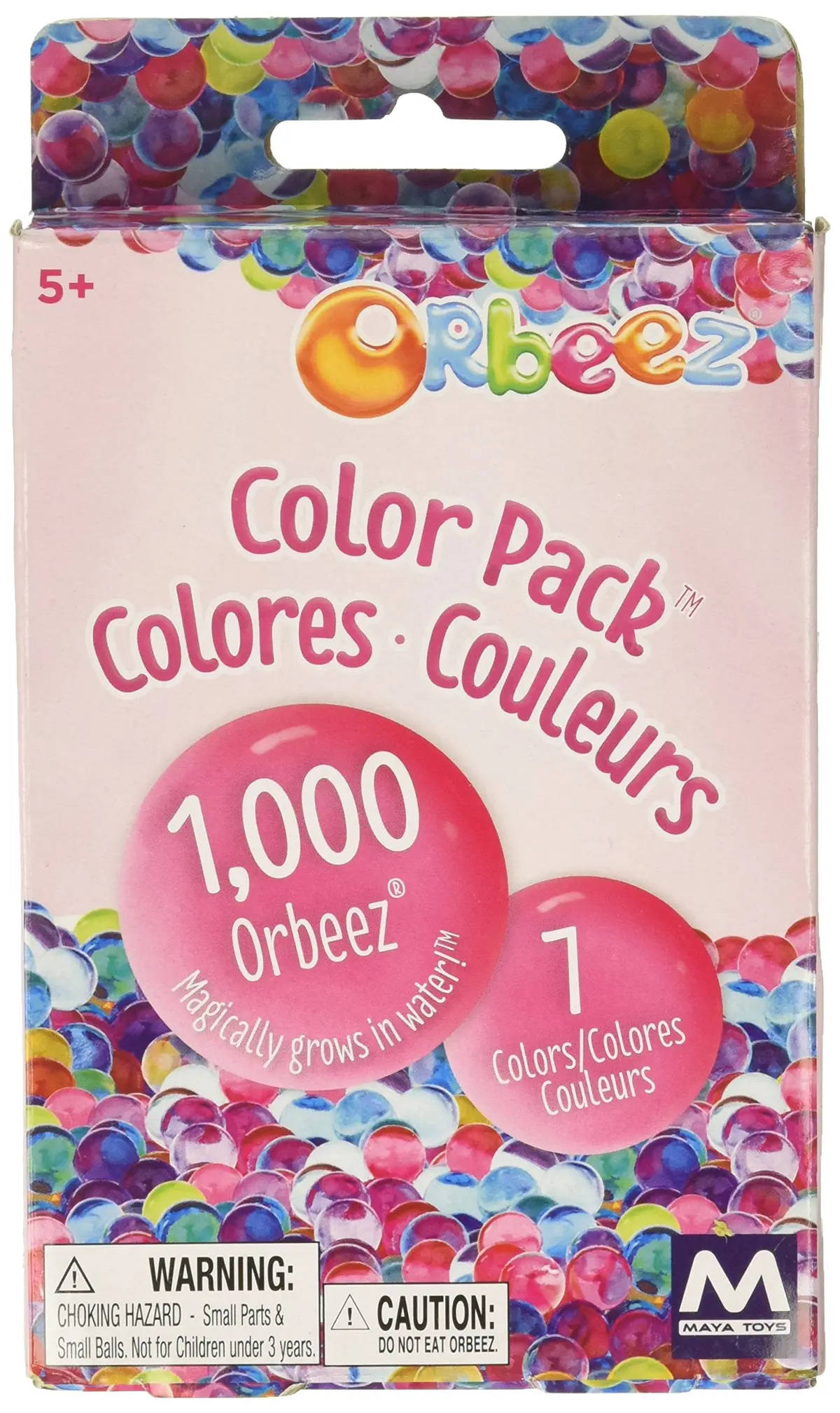 Orbeez Color Splash Refill Kit - Teal, Orange, Blue 1