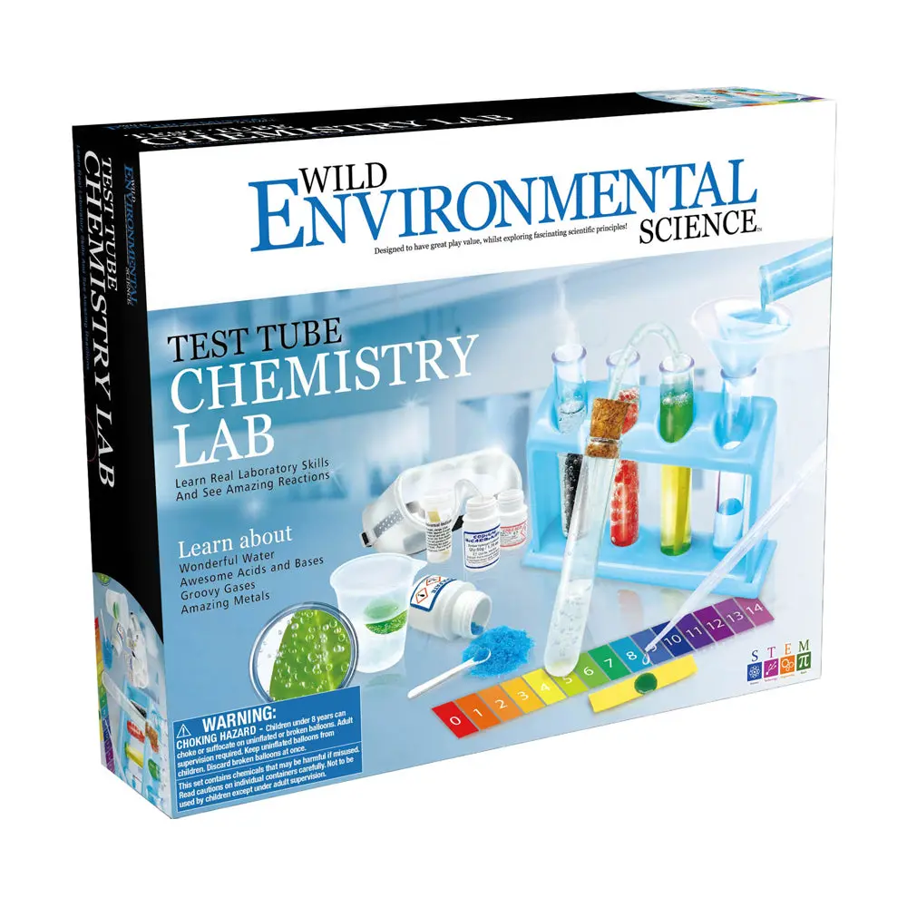 Wild Science Test Tube Chemistry Lab - Educational Science Kit 1